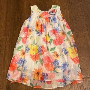 Girls Spring Floral Dress Size 5